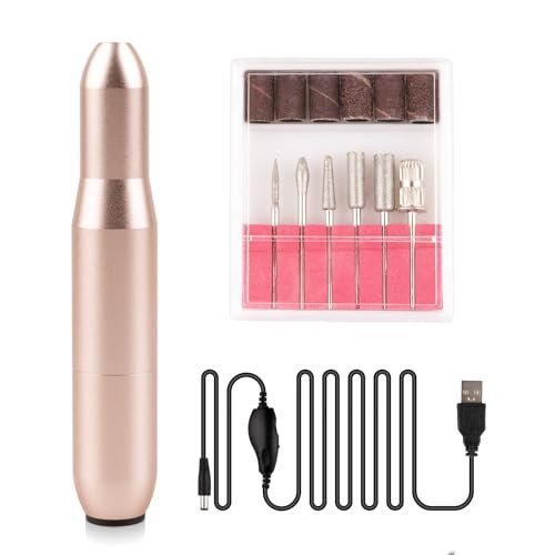 Marvelity Electric Nail Drill Set – Professional USB-Powered Acrylic Nail Drill for Manicure & Pedicure at Home or Salon Avelisse