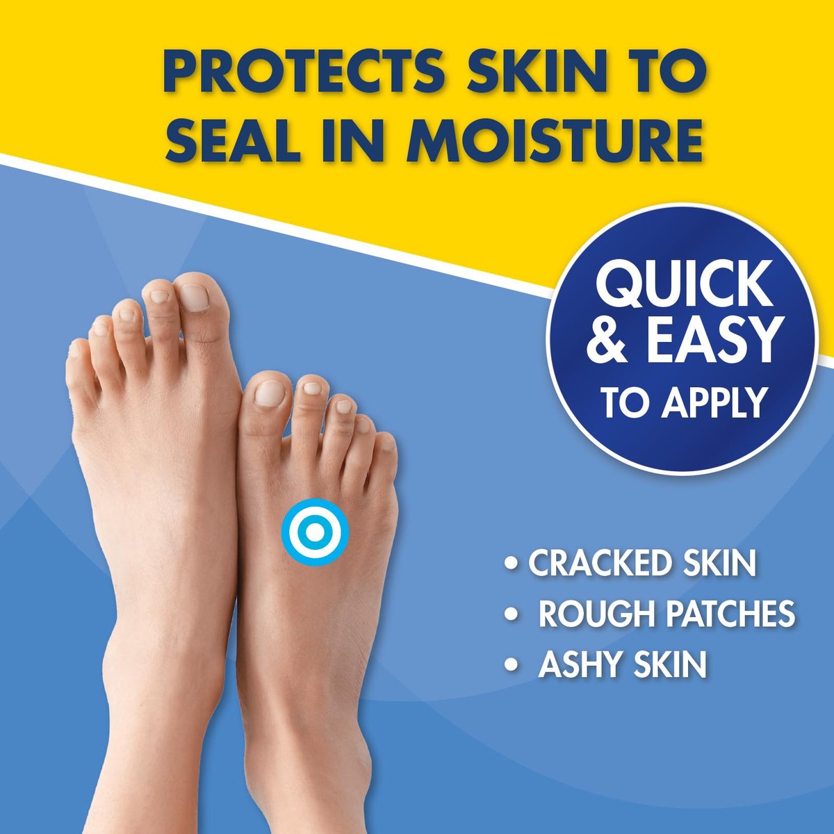 HealthWise Medicated Diabetic Foot Cream – Dimethicone + Petrolatum – Protects & Seals Dry, Cracked Heels – Paraben-Free & Odor-Free – 4 oz - görsel 11