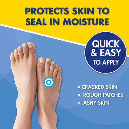 HealthWise Medicated Diabetic Foot Cream – Dimethicone + Petrolatum – Protects & Seals Dry, Cracked Heels – Paraben-Free & Odor-Free – 4 oz