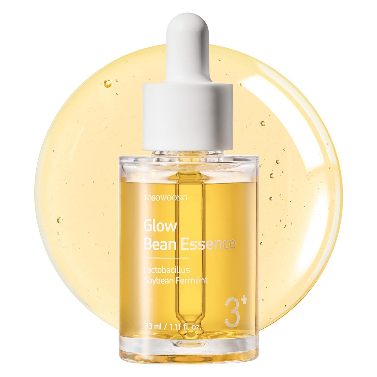 TOSOWOONG Glow Bean Essence - 31,025ppm Soybean Ferment Extract Face Serum for Glass Skin, Exfoliating, Hydrating, Radiant Moisturizer, Korean Skin Care, 33ml - görsel 2