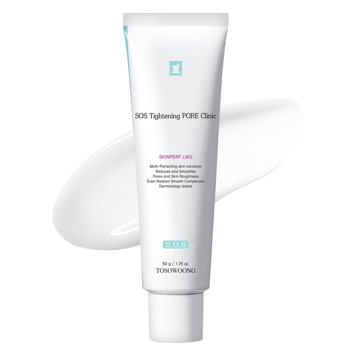 TOSOWOONG Pore Refiner Cream – AHA Pore Minimizer with Glycolic & Lactic Acid, Oil Control Moisturizer for Oily Skin, Texture Smoothing, Korean Skincare, 50g / 1.76 oz - görsel 2