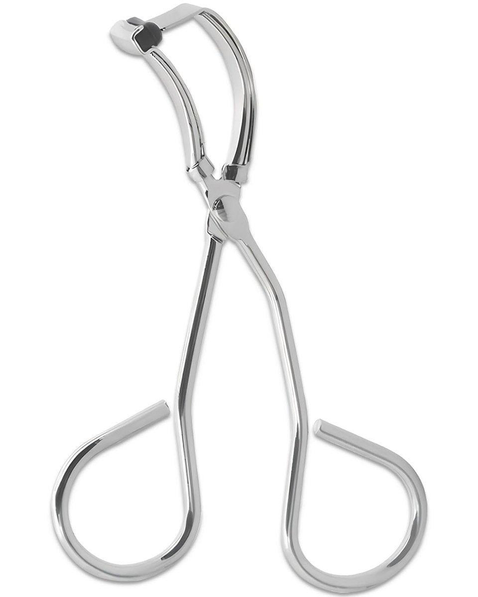 Qiifaiikooii Eyelash Curler for Short Lashes – Stainless Steel Lash Curler for Dramatic Curl in Seconds (Silver) - görsel 1