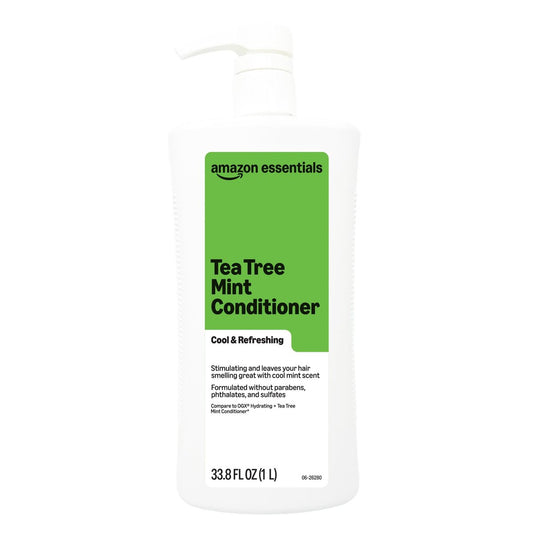 Tea Tree Mint Conditioner, Sulfate-Free, 33.8 Fl Oz - Revitalizing Hydrating Formula