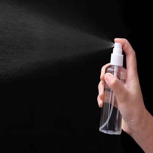 DTDNZKN 4 Pack 3.4 Oz (100ml) TSA Approved Travel Bottles - Fine Mist Spray Bottles with Labels, Leak Proof, Refillable - görsel 5