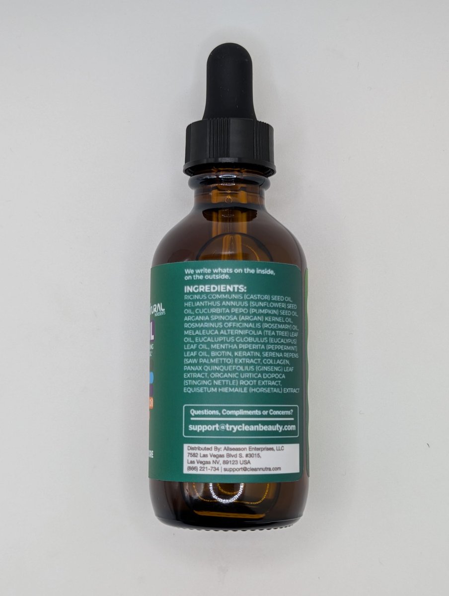 Clean Beauty Rosemary Hair Oil for Growth with Castor Oil, Batana Oil, Pumpkin Seed Oil, Peppermint Oil, Silica, Biotin, Collagen, Keratin, Saw Palmetto, Horsetail, Tea Tree, Vit E, Aloe Vera, Jojoba (2 Fl Oz) Avelisse