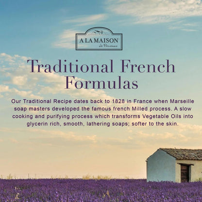 A LA MAISON French Liquid Hand Soap Eco-Friendly Refill Pouch, Fresh Sea Salt - Natural Hand Wash Made with Essential Oils - Biodegradable, Plant-Based, Vegan, Alcohol & Paraben Free (33.8 oz, 2 Pack) Avelisse