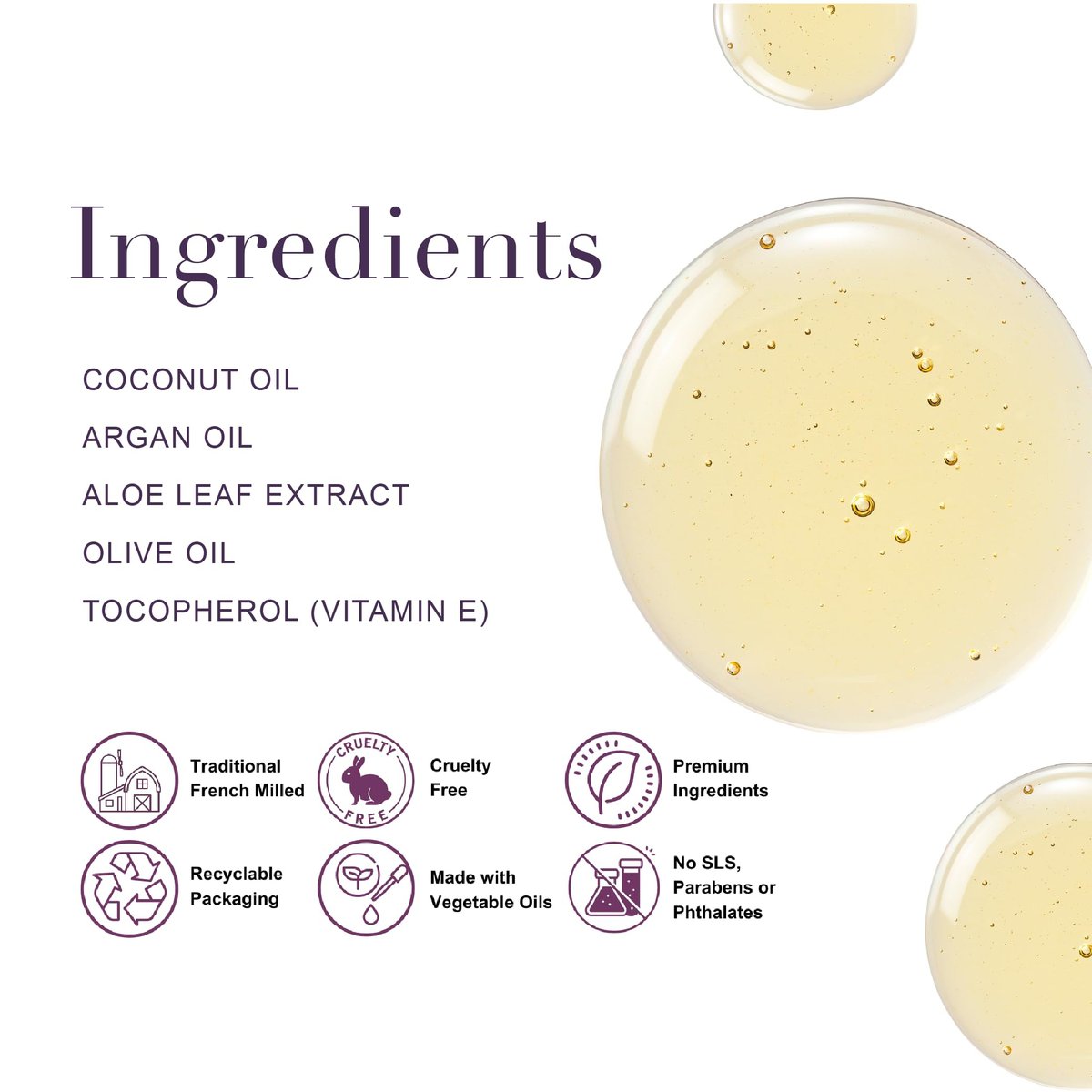 A LA MAISON French Liquid Hand Soap Eco-Friendly Refill Pouch, Fresh Sea Salt - Natural Hand Wash Made with Essential Oils - Biodegradable, Plant-Based, Vegan, Alcohol & Paraben Free (33.8 oz, 2 Pack) Avelisse