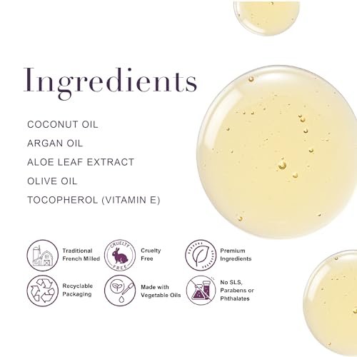 A LA MAISON French Liquid Hand Soap Eco-Friendly Refill Pouch, Fresh Sea Salt - Natural Hand Wash Made with Essential Oils - Biodegradable, Plant-Based, Vegan, Alcohol & Paraben Free (33.8 oz, 2 Pack) Avelisse