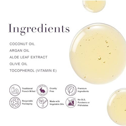 A LA MAISON French Liquid Hand Soap Eco-Friendly Refill Pouch, Fresh Sea Salt - Natural Hand Wash Made with Essential Oils - Biodegradable, Plant-Based, Vegan, Alcohol & Paraben Free (33.8 oz, 2 Pack) Avelisse