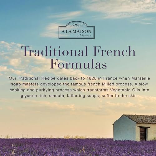 A LA MAISON French Liquid Hand Soap Eco-Friendly Refill Pouch, Fresh Sea Salt - Natural Hand Wash Made with Essential Oils - Biodegradable, Plant-Based, Vegan, Alcohol & Paraben Free (33.8 oz, 2 Pack) Avelisse