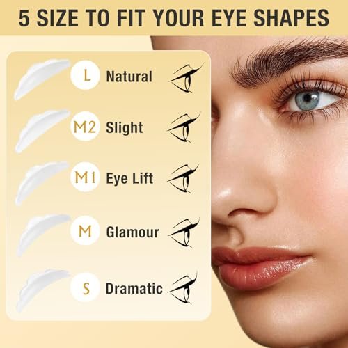 GOLLEE Lash Lift Kit & Brow Lamination Kit - Professional Eyelash Perm Kit for Semi-Permanent Curling, Easy for Beginners, Salon-Quality Results at Home Avelisse
