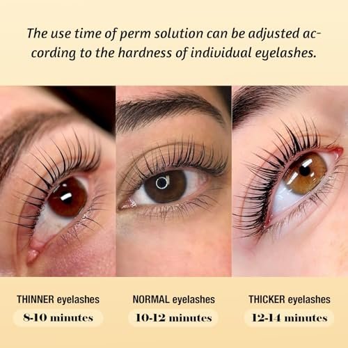 GOLLEE Lash Lift Kit & Brow Lamination Kit - Professional Eyelash Perm Kit for Semi-Permanent Curling, Easy for Beginners, Salon-Quality Results at Home Avelisse
