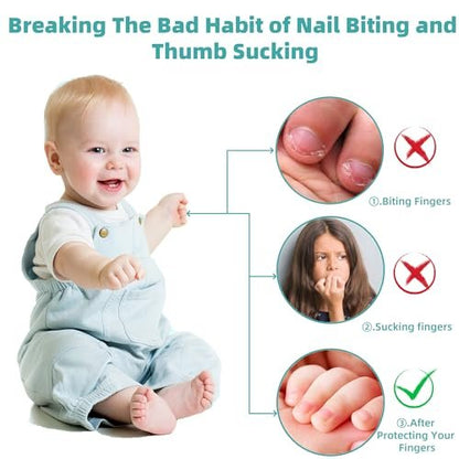 BOBKNOW 10 ml Nail Biting Treatment for Kids – Bitter Melon Extract Polish to Stop Nail Biting, Protect & Repair, Correct Bad Habits Avelisse