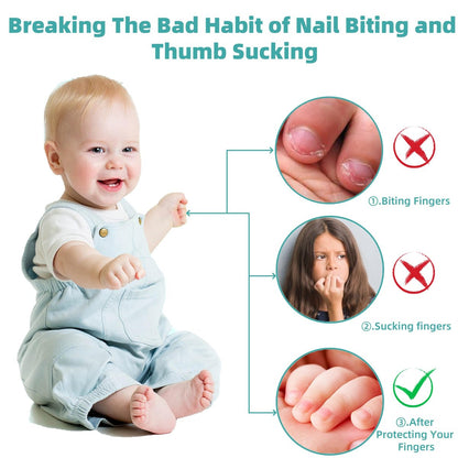 BOBKNOW 10 ml Nail Biting Treatment for Kids – Bitter Melon Extract Polish to Stop Nail Biting, Protect & Repair, Correct Bad Habits Avelisse