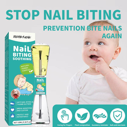 BOBKNOW 10 ml Nail Biting Treatment for Kids – Bitter Melon Extract Polish to Stop Nail Biting, Protect & Repair, Correct Bad Habits Avelisse