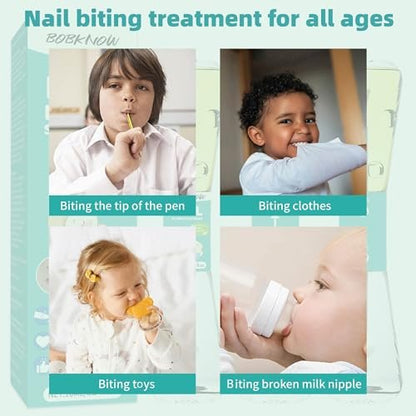 BOBKNOW 10 ml Nail Biting Treatment for Kids – Bitter Melon Extract Polish to Stop Nail Biting, Protect & Repair, Correct Bad Habits Avelisse