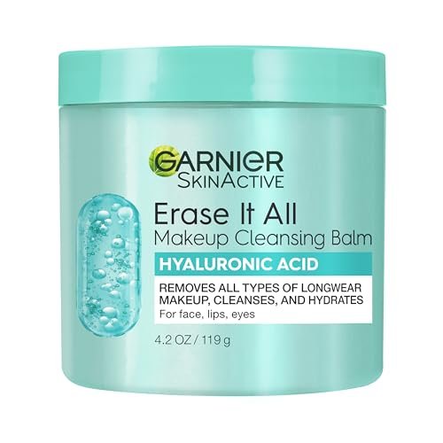 Garnier Erase It All Makeup Cleansing Balm with Hyaluronic Acid, Replumping Facial Cleanser and Makeup Remover, 4.2 Oz - görsel 2