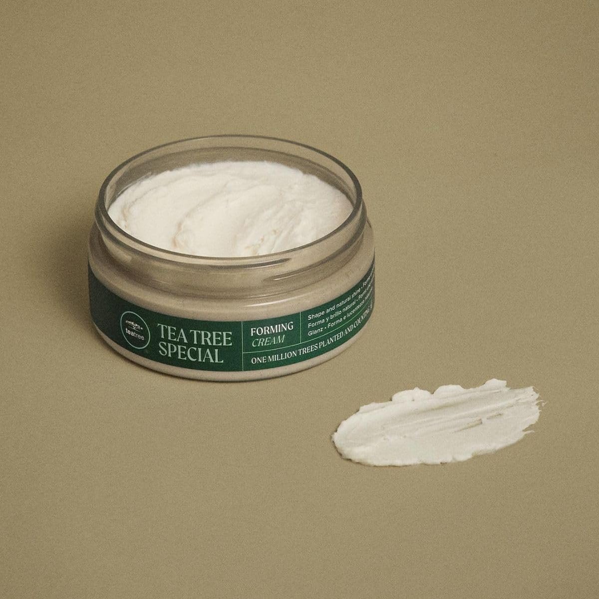 Tea Tree Forming Cream - Flexible Hold, Natural Shine Finish for All Hair Types, 3 oz Avelisse