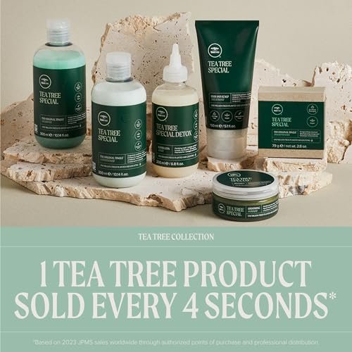 Tea Tree Forming Cream - Flexible Hold, Natural Shine Finish for All Hair Types, 3 oz Avelisse