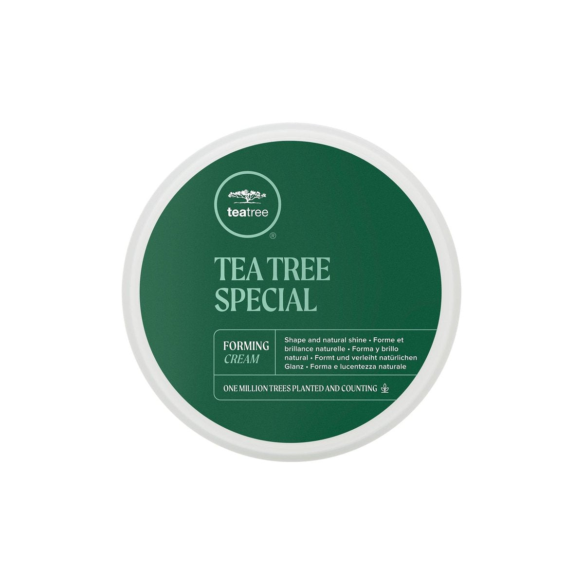 Tea Tree Forming Cream - Flexible Hold, Natural Shine Finish for All Hair Types, 3 oz Avelisse