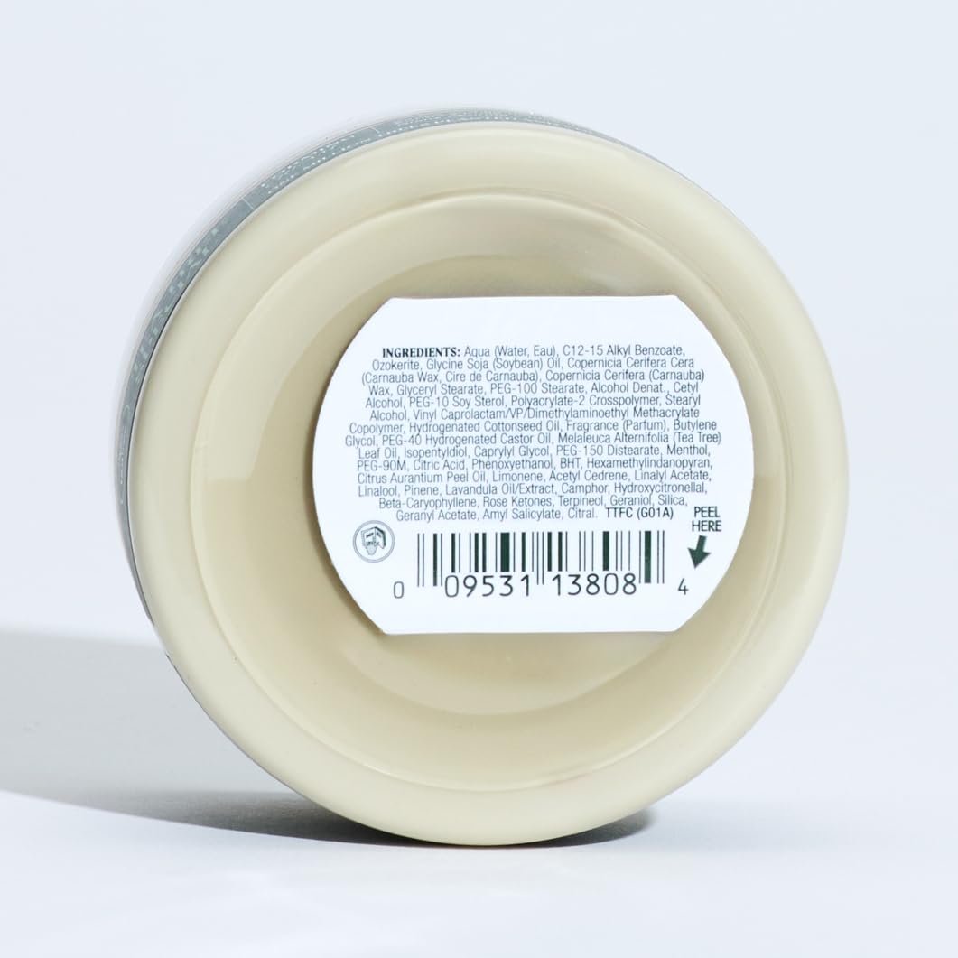 Tea Tree Forming Cream - Flexible Hold, Natural Shine Finish for All Hair Types, 3 oz Avelisse