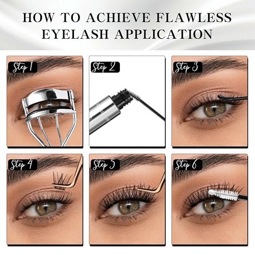 VEYESBEAUTY Lash Bond and Seal Waterproof 2 in 1 Cluster Lash Glue for Eyelash Extensions - Long Lasting Strong Hold Individual Eyelash Glue for DIY Lash Extensions at Home (7ml+7ml) - görsel 10