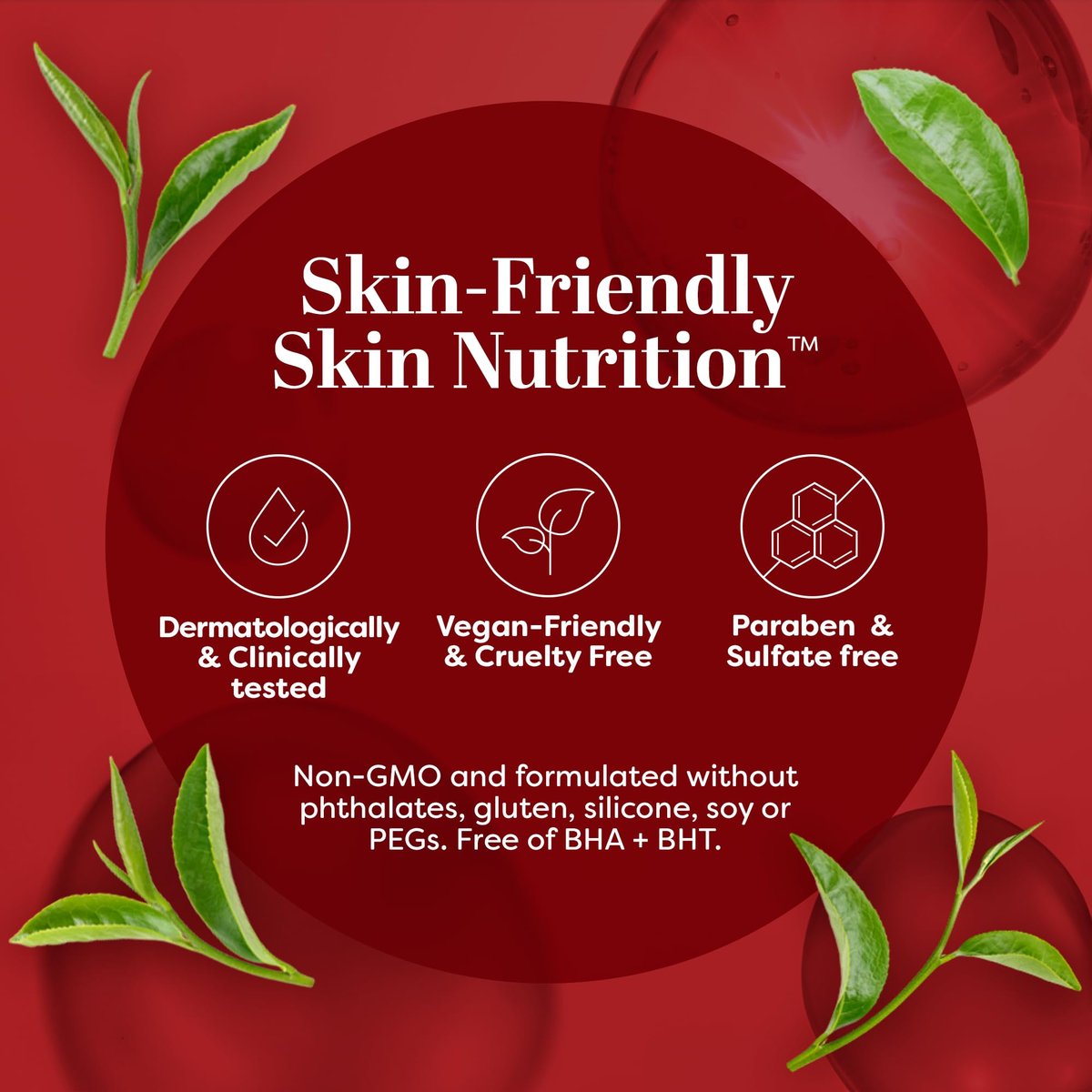 TruSkin Caffeine Face & Eye Serum - Energizing 5% Caffeine Serum with EGCG Niacinamide Matcha and Ginseng - Improve Look of Under Eye Dark Circles and Puffiness, 1 fl oz Avelisse