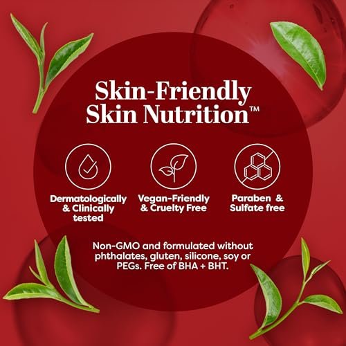 TruSkin Caffeine Face & Eye Serum - Energizing 5% Caffeine Serum with EGCG Niacinamide Matcha and Ginseng - Improve Look of Under Eye Dark Circles and Puffiness, 1 fl oz Avelisse