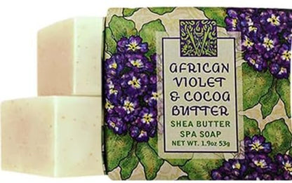 Greenwich Bay Soap Gift Set - Luxury Mini Soap Bars for Women, Natural Variety Pack of 6 Individually Wrapped Guest Soaps