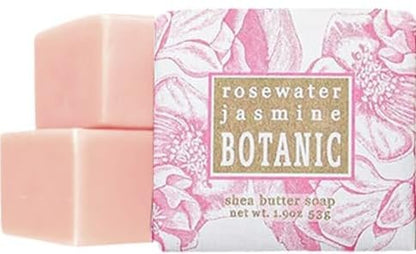 Greenwich Bay Soap Gift Set - Luxury Mini Soap Bars for Women, Natural Variety Pack of 6 Individually Wrapped Guest Soaps