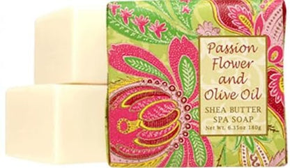 Greenwich Bay Soap Gift Set - Luxury Mini Soap Bars for Women, Natural Variety Pack of 6 Individually Wrapped Guest Soaps