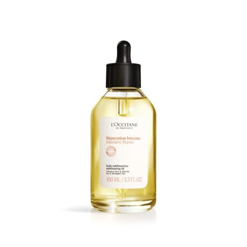L'Occitane Intensive Repair Sublimating Oil – 3.30 fl oz Hair Treatment - görsel 2