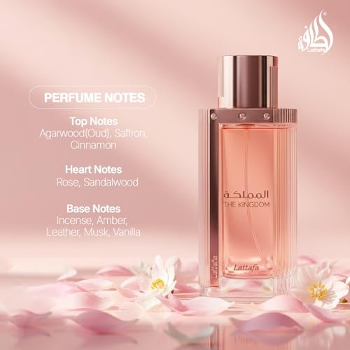 Lattafa The Kingdom Eau De Parfum for Women - 3.4 oz | Long-Lasting Floral Fragrance - görsel 8