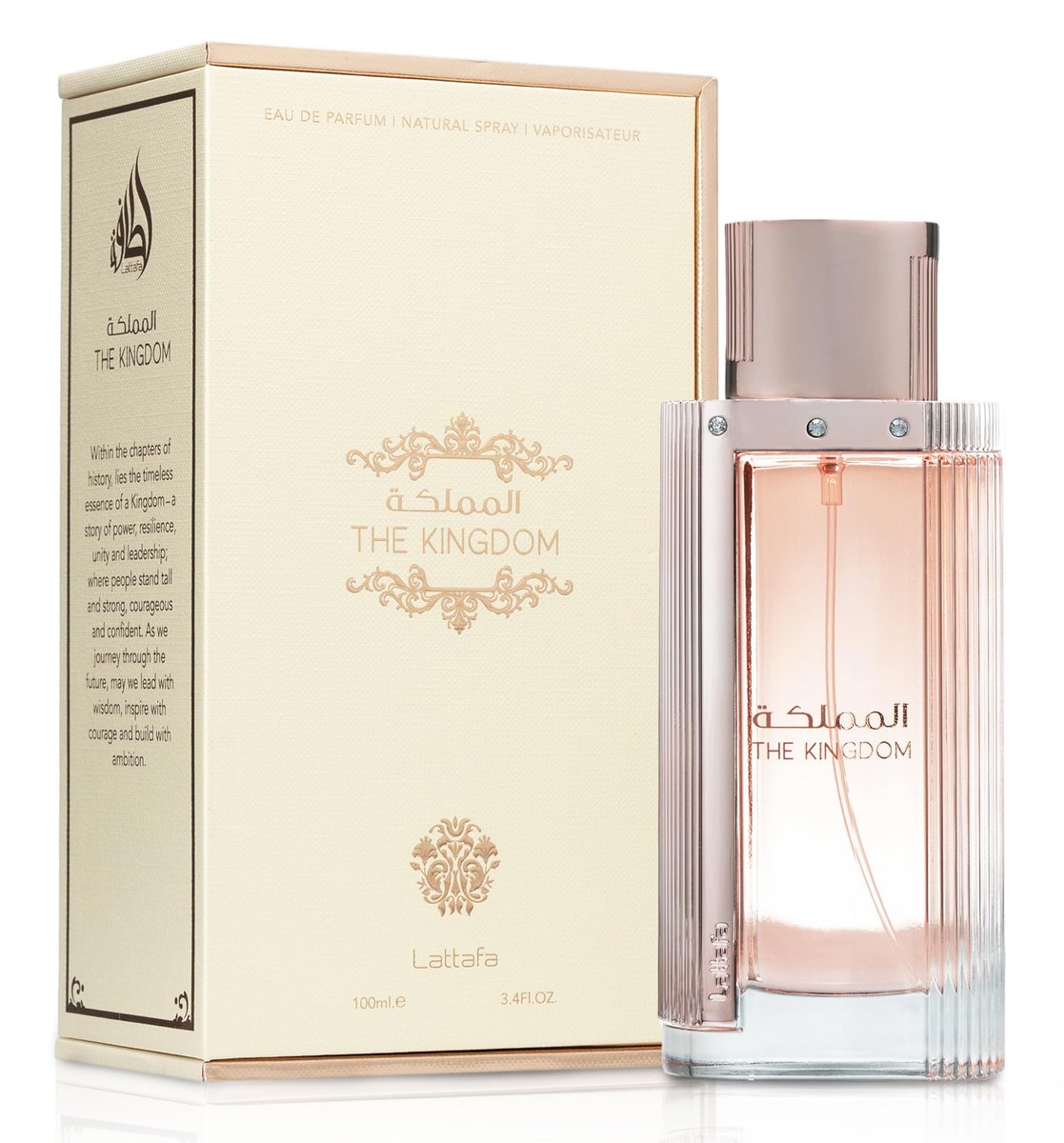 Lattafa The Kingdom Eau De Parfum for Women - 3.4 oz | Long-Lasting Floral Fragrance - görsel 3
