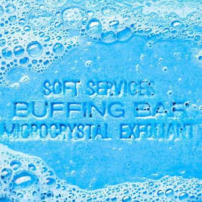 JIGME CALA Soft.Services Buffing Bar Microcrystal Exfoliating Body Bar for KP and Ingrown Hair (2 Pack, 7.5 oz) Avelisse