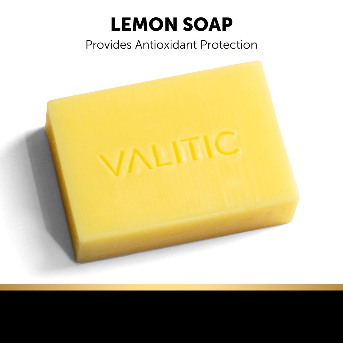 VALITIC Kojic Acid Soap Bars - Turmeric, Snail Mucin, Charcoal & Lemon - 4 Assorted Dark Spot Remover Soaps with Hyaluronic Acid, Vitamin C, Vitamin E & Shea Butter - görsel 11