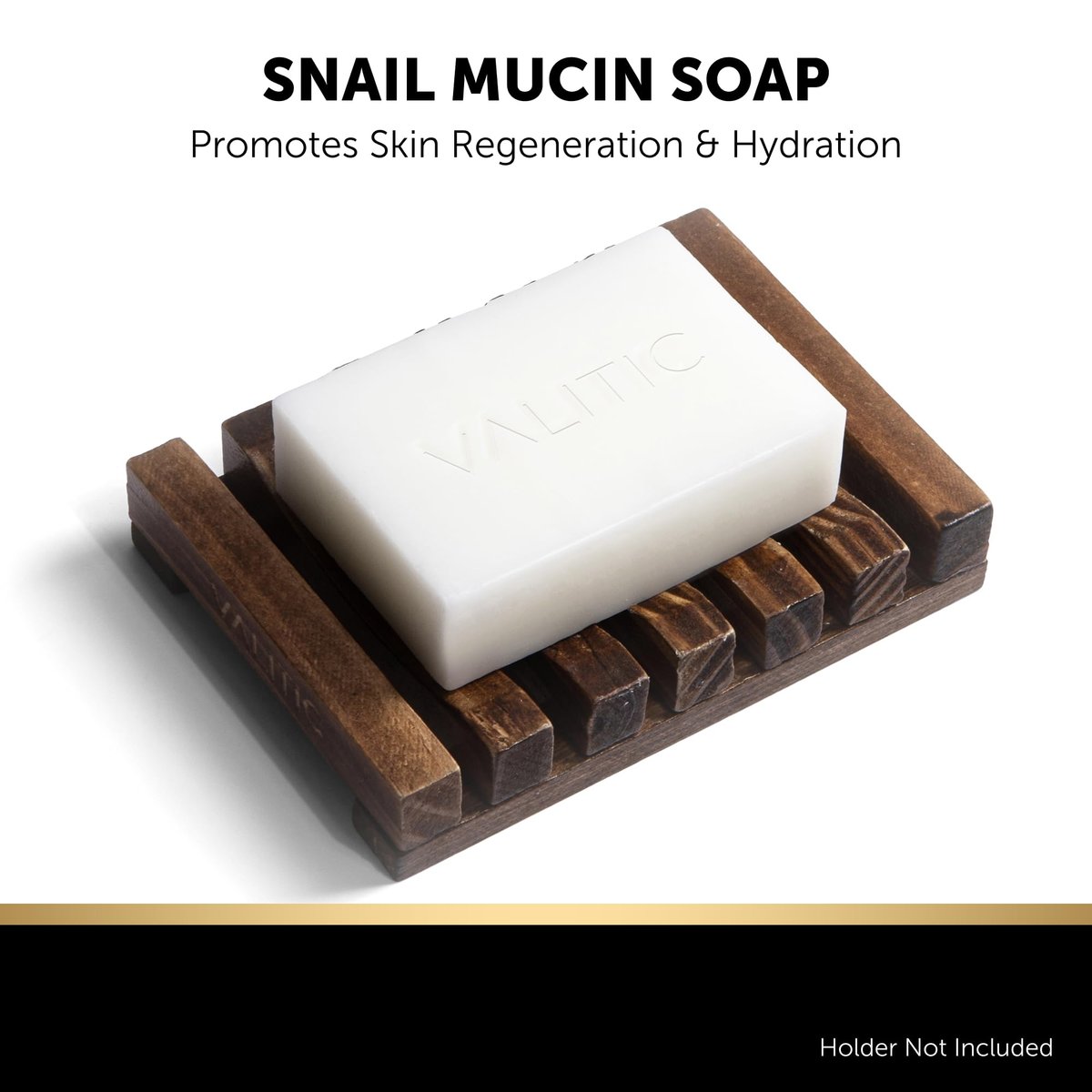 VALITIC Kojic Acid Soap Bars - Turmeric, Snail Mucin, Charcoal & Lemon - 4 Assorted Dark Spot Remover Soaps with Hyaluronic Acid, Vitamin C, Vitamin E & Shea Butter - görsel 9