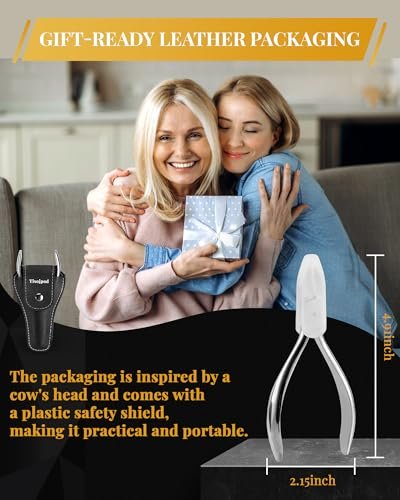 Tisojpod Professional Toenail Clippers for Thick Nails & Ingrown Toenails - Premium Stainless Steel, Curved Blades for Men, Women & Seniors Avelisse