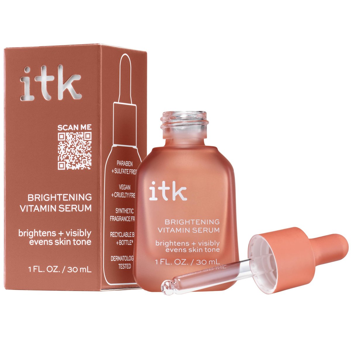 Brightening Vitamin Serum by ITK for Women - 1 oz | Vitamin C Face Serum - görsel 11