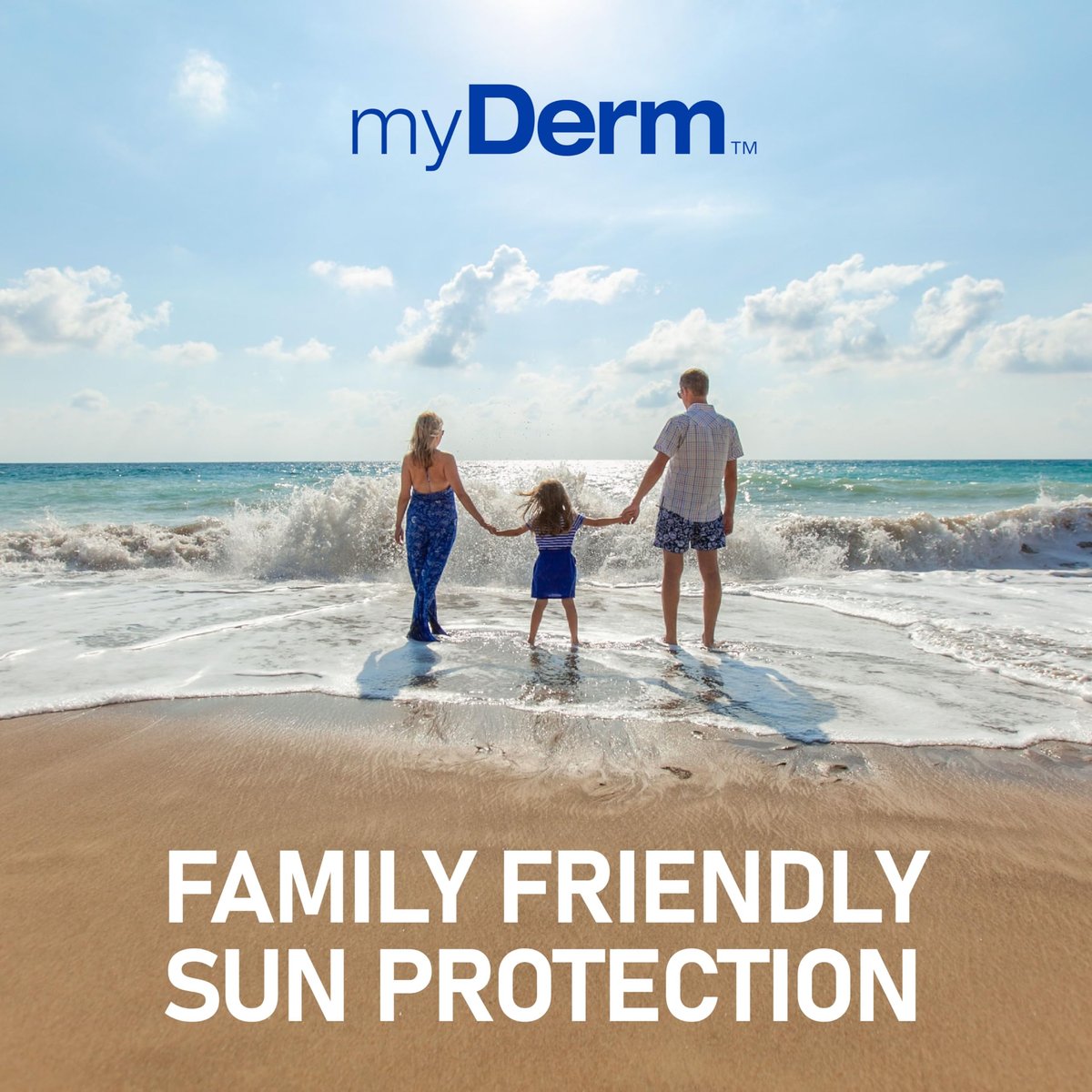 MyDerm Ultra-Moisturizing SPF 50 Sport Sunscreen Lotion – 128 oz Gallon, Hawaii Reef Compliant, Broad Spectrum UVA/UVB Protection Avelisse