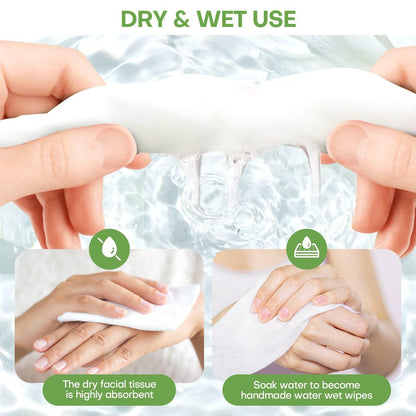 Compressed Towel Tablets 100 Count – Thickened Disposable Face Towel, Biodegradable Cotton Wash Cloths, Portable Mini Compressed Washcloths for Travel, Gym, Home, Outdoor Activities Avelisse