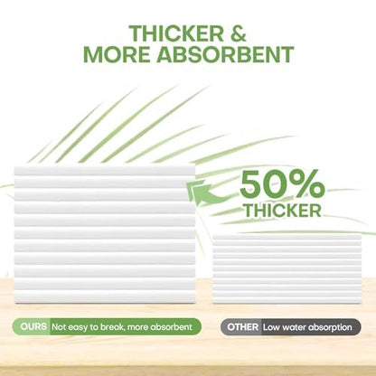 Compressed Towel Tablets 100 Count – Thickened Disposable Face Towel, Biodegradable Cotton Wash Cloths, Portable Mini Compressed Washcloths for Travel, Gym, Home, Outdoor Activities Avelisse