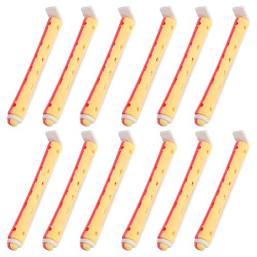 minkissy 24-Pack Perm Rods Hair Curlers – Lightweight Portable Hair Rollers for Home & Travel (3.14 Inches) - görsel 18