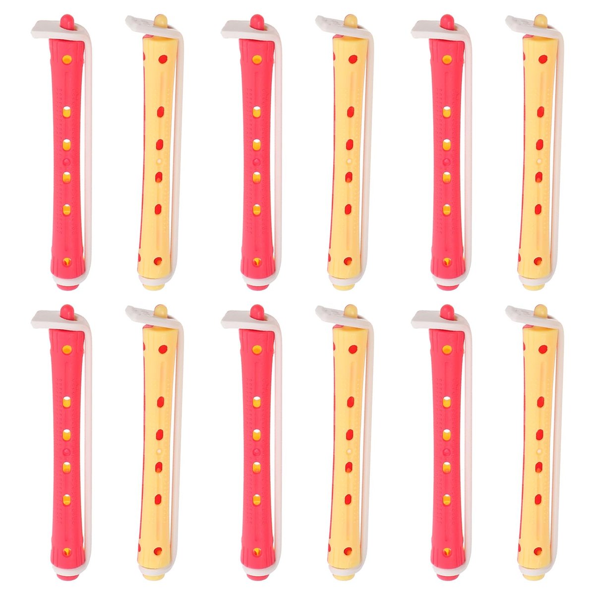 minkissy 24-Pack Perm Rods Hair Curlers – Lightweight Portable Hair Rollers for Home & Travel (3.14 Inches) - görsel 15