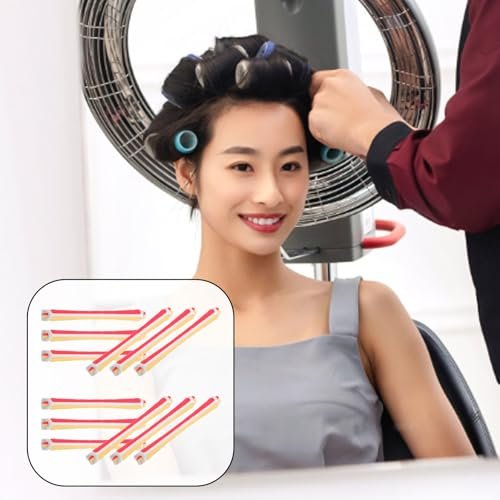 minkissy 24-Pack Perm Rods Hair Curlers – Lightweight Portable Hair Rollers for Home & Travel (3.14 Inches) - görsel 6