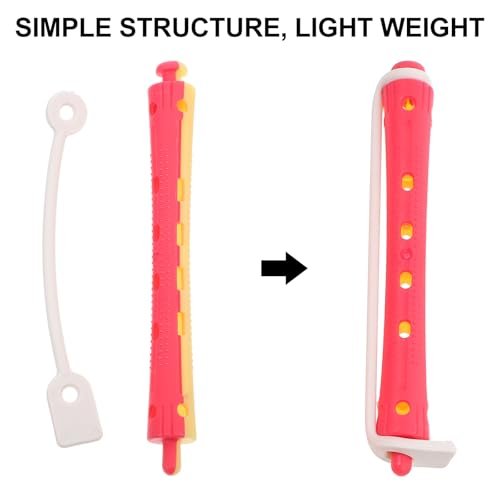 minkissy 24-Pack Perm Rods Hair Curlers – Lightweight Portable Hair Rollers for Home & Travel (3.14 Inches) - görsel 14