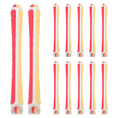 minkissy 24-Pack Perm Rods Hair Curlers – Lightweight Portable Hair Rollers for Home & Travel (3.14 Inches)