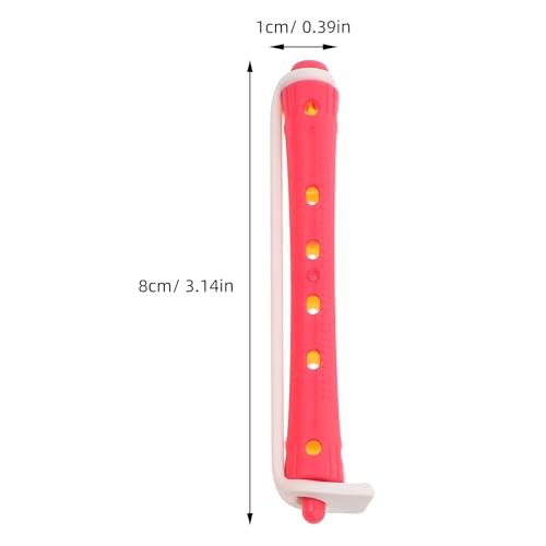 minkissy 24-Pack Perm Rods Hair Curlers – Lightweight Portable Hair Rollers for Home & Travel (3.14 Inches) - görsel 4