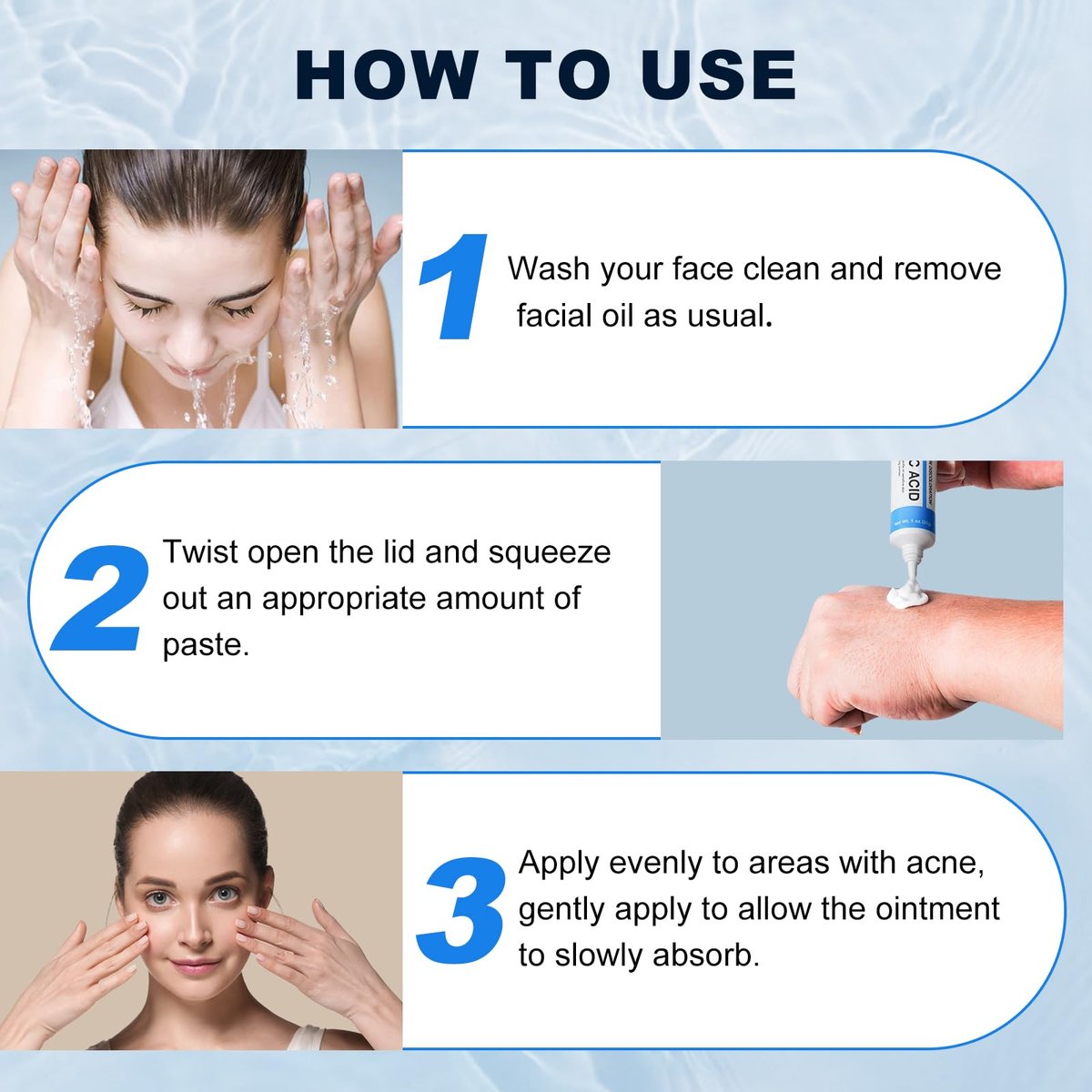 Azelaic Acid 10% Cream for Face – Acne & Rosacea Relief, Reduces Pimples, Blackheads, Pigmentation & Redness - görsel 9