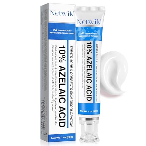 Azelaic Acid 10% Cream for Face – Acne & Rosacea Relief, Reduces Pimples, Blackheads, Pigmentation & Redness - görsel 2